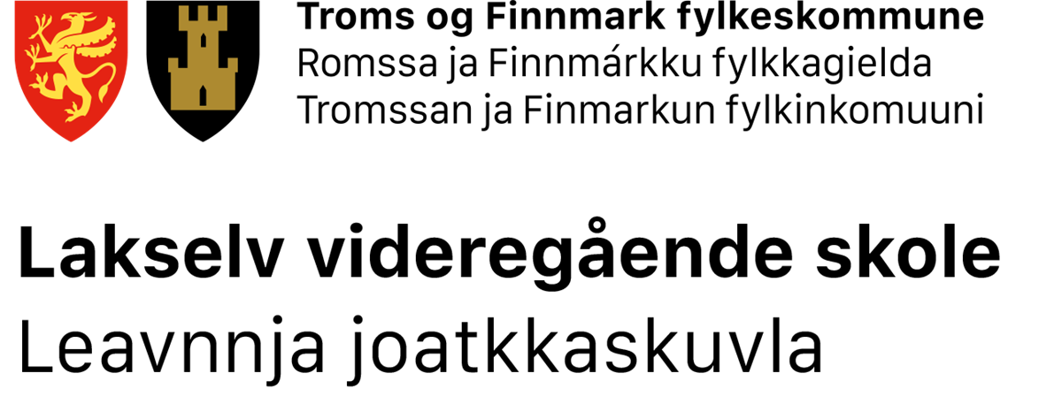 Logoen til Lakselv vgs